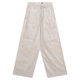 niko and ...裤子女2026春季新款廓形柔感舒适设计感阔腿裤494741