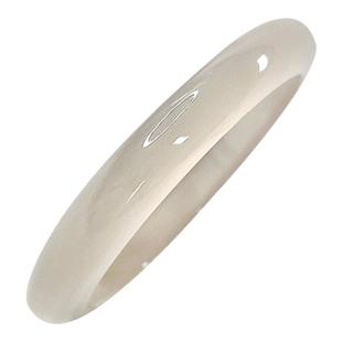 蜜蜂妈天然高冰白月光荔枝冻玛瑙手镯玉髓轻奢高级感镯子生日礼物