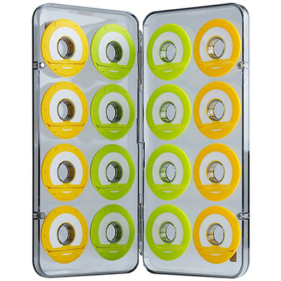 龙宝来主线盒硅胶翻盖垂钓