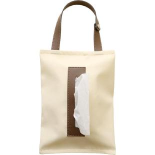 天纵纸巾盒壁挂式客厅抽纸盒洗脸巾收纳盒悬挂车载纸巾袋湿巾盒子