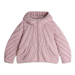 布丁哈鲁童装冬装女童洋气外套2026冬季新款休闲三防短款羽绒服