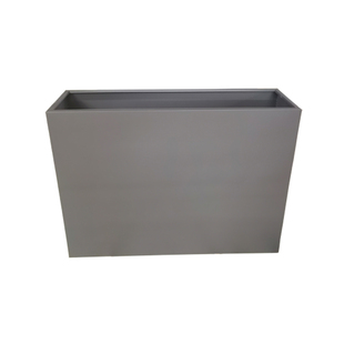 不锈钢花箱户外组合定制镀锌板成品花槽长方形悬浮花池露台铁栅栏