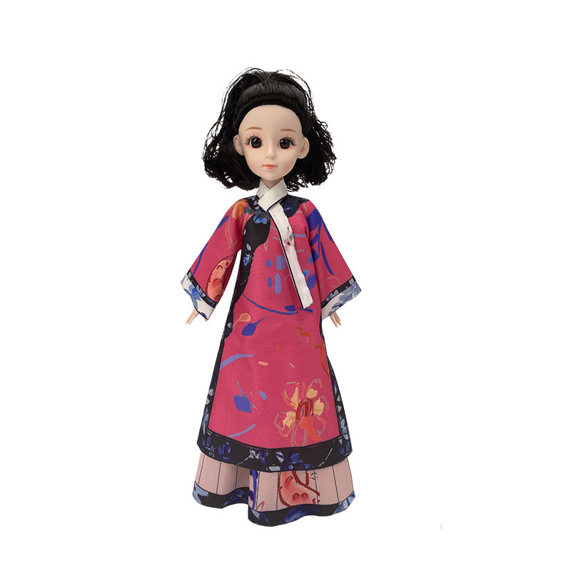 迪索女手工玩具DIY汉服服装设计