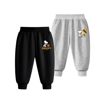 史努比长裤冬季加绒保暖