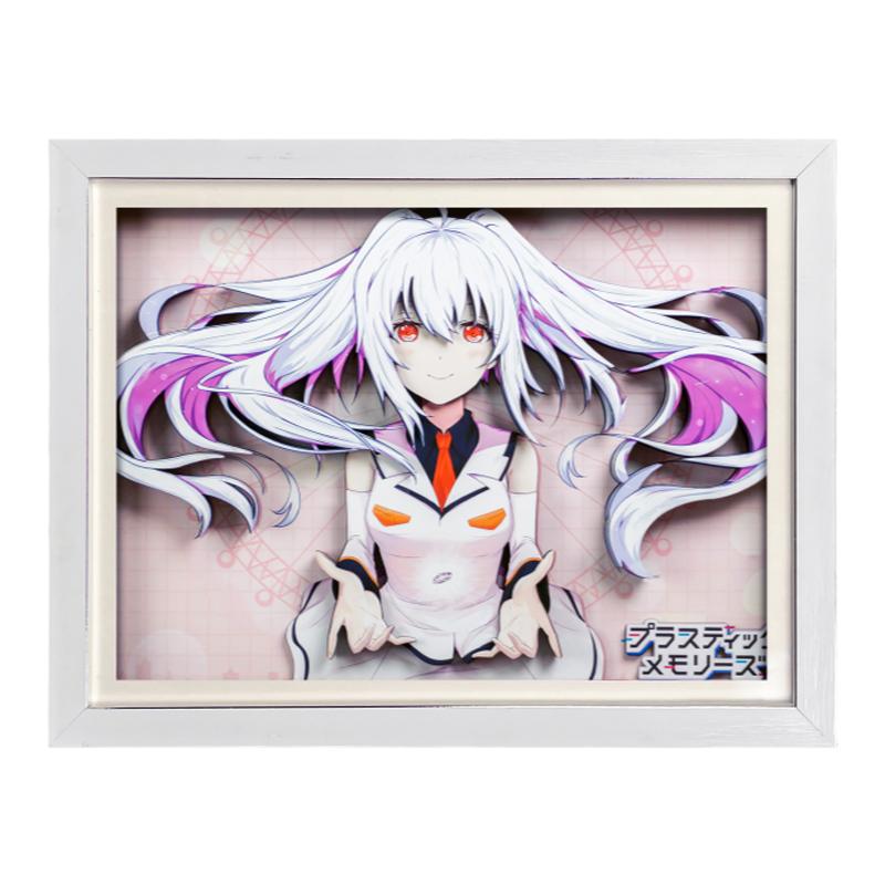 可塑性记忆艾拉装饰画立体画挂画