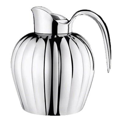 Georg Jensen 乔治杰生BERNADOTTE 王子保温壶不锈钢水壶摆件