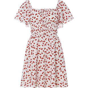 sincethen 法式度假连衣裙夏小个子穿搭裙子短款碎花裙短裙女夏季