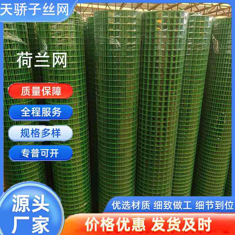 荷兰网围栏防护网铁丝网养殖网护栏围网栅栏隔离硬网养鸡钢丝塑