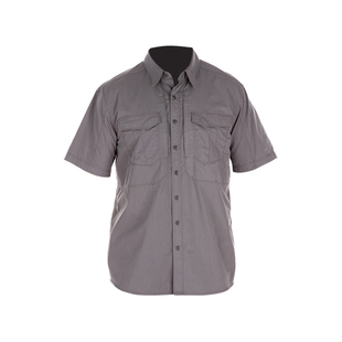 美5.11打击者短袖立领71354 511男短袖衬衣翻领通勤战术速干衬衫