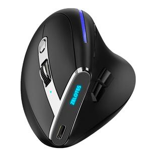 掌握者F36A垂直手握式人工学无线鼠标2.4G可充电笔记本电脑设计师