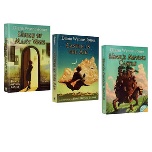 英文原版 Howl's Moving Castle 哈尔的移动城堡 宫崎骏动画原著 Castle in the Air 青少年课外阅读 魔女宅急便 琪琪 笔记本