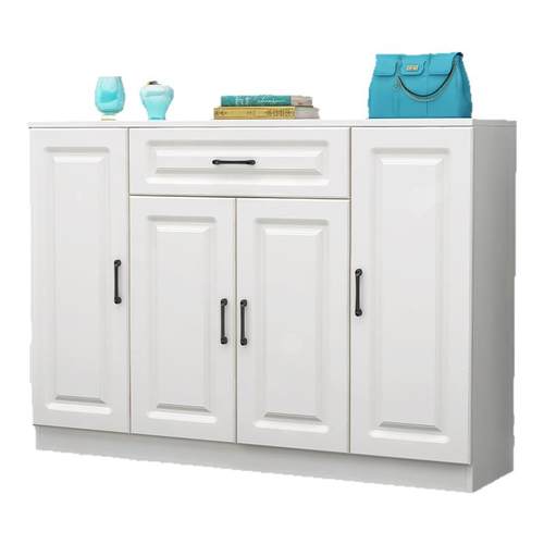 实木鞋柜家用门口入户玄关柜简约现代靠墙一体收纳储物柜防尘鞋架