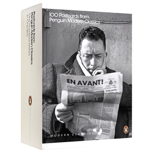 正版 英文原版 企鹅现代经典系列明信片100个名作家 One Hundred Writers in One Box 英文版进口书籍