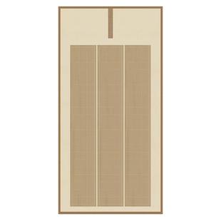 四尺整张国展比赛投稿专用纸蜡染微喷方格宣纸半生半熟三四行竖格长方格子篆书隶书大中小楷书书法创作作品纸