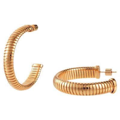 【新年礼物】RC Retro Chic意大利复古首饰 角斗士素金软耳环大