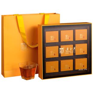 黑茶白沙溪正宗千两花卷茶10年陈黄金溪千两免撬湖南安化黑茶正品