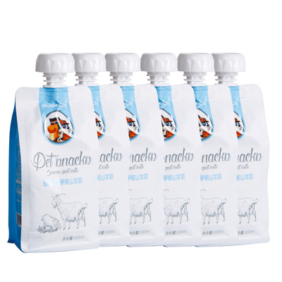 蒙贝宠物萨能山羊奶零食猫咪狗狗专用喝的鲜羊乳液体奶营养非牛奶