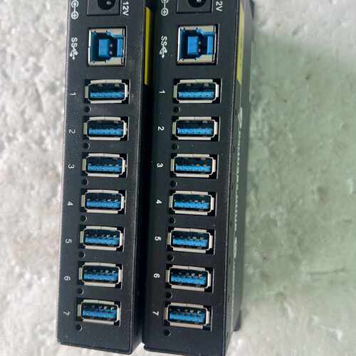 溢价-西普莱Sipolar 7口USB3.0集线器，型号A-173
