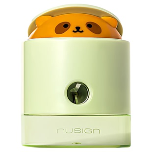 得力纽赛跳跳宠卷笔刀迷你便携削笔器削尖提示小学生用萌趣可爱卡通转笔刀使用多种笔型