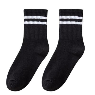 条纹堆堆袜韩版日系学院风百搭潮