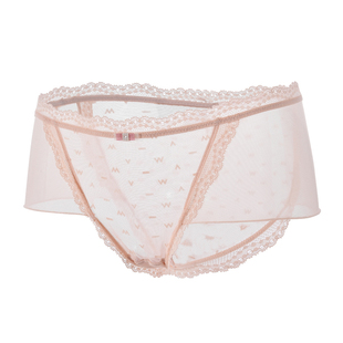 老爸评测日系蕾丝内裤网纱三角裤新款中低腰性感春夏轻薄透气