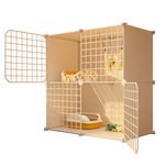 猫笼子家用室内一体猫屋带超大自由空间猫柜小户型猫别墅宠物笼子