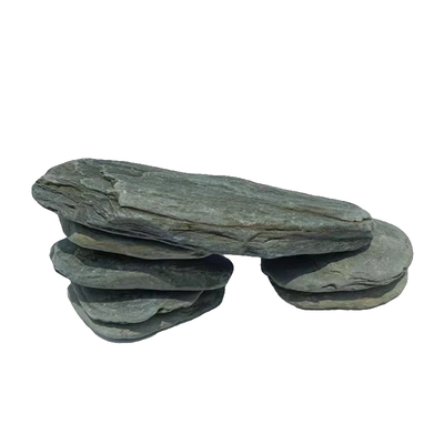 鱼缸造景溪流青石假山晒台