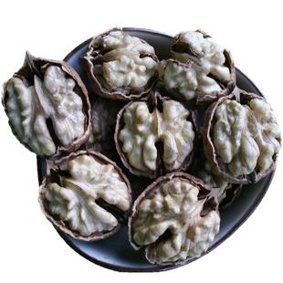新货云南核桃薄皮纸皮老树黑桃 大姚103自然果无漂白愿色原味坚果