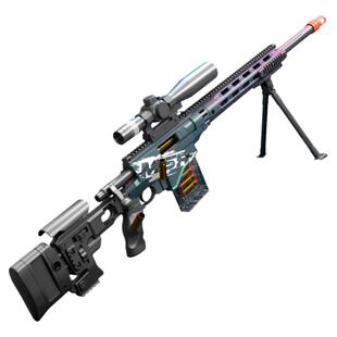 儿童玩具枪男孩98k枪仿真狙击步抢礼物抛壳7一9岁msr吃鸡武器awm