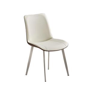 全友家居2025新款客厅餐桌椅餐厅吃饭椅子靠背凳子家用休闲书椅