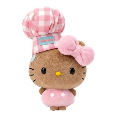 黑皮迷你豆豆眼kitty包包挂件毛绒公仔挂饰哈喽kt玩偶书包钥匙扣
