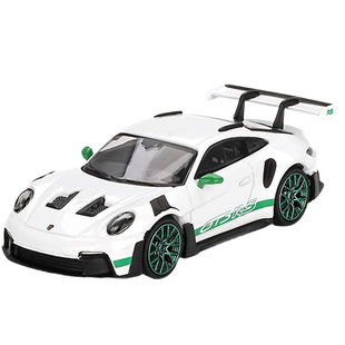 【现货】MINIGT 827 1:64 保时捷 911(992) GT3RS 合金小汽车模型