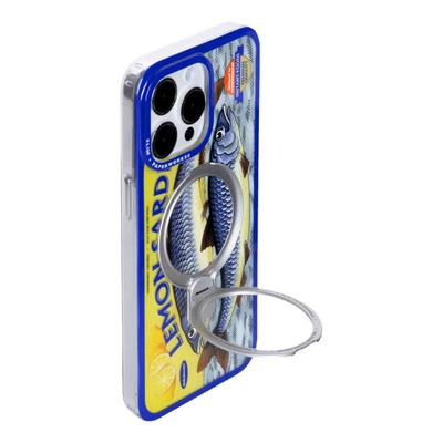 PAPERWORKS沙丁鱼罐头图案双层磁吸旋转支架手机壳MagSafe适用于苹果iPhone16ProMax15ProMax全包手机壳