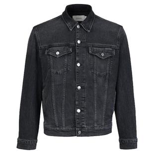 Calvin Klein男士2026新款高端潮牌休闲春秋季夹克痞帅牛仔外套男