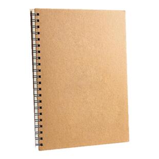 硬壳线圈素描本美术生专用加厚速写本画本小学生A4图画8K空白画画本子16K儿童幼儿园A5写生马克笔绘画A3画册