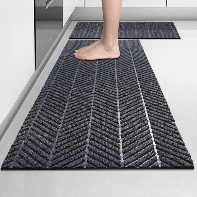 厨房地垫防滑防油可擦免洗耐脏吸水门垫进门家用脚垫地毯家用垫子