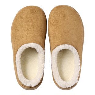 幸福玛丽儿童棉拖鞋秋冬季男童居家室内男童棉鞋女中大童亲子室外