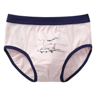 儿童纯棉内裤男童三角内裤宝宝a类男孩小童中大童短裤裤头12岁15