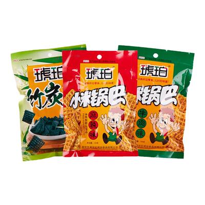 琥珀牛肉味90g*10包小米锅巴