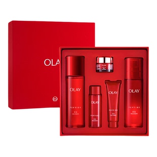 OLAY玉兰油大红瓶水乳面膜套装礼盒抗皱礼物送妈妈护肤品保湿正品