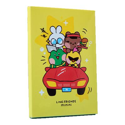 LINE FRIENDS 连我朋友 minini WORLD系列 明信片 卡片书写