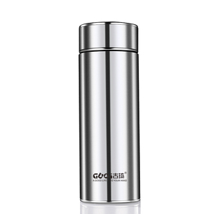 304不锈钢真空保温杯男商务办公过滤茶杯车载泡茶水杯子定制刻字