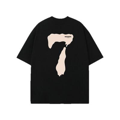 WE11DONE潮牌男女短袖夏季新款