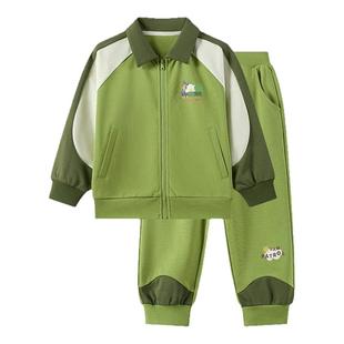 汪汪队男童春装套装春秋2026新款休闲儿童运动服春季宝宝男孩衣服