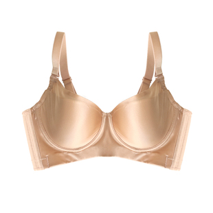重璞内衣光系列光面收副乳防下垂调整型文胸丝缎柔光上身舒适无痕
