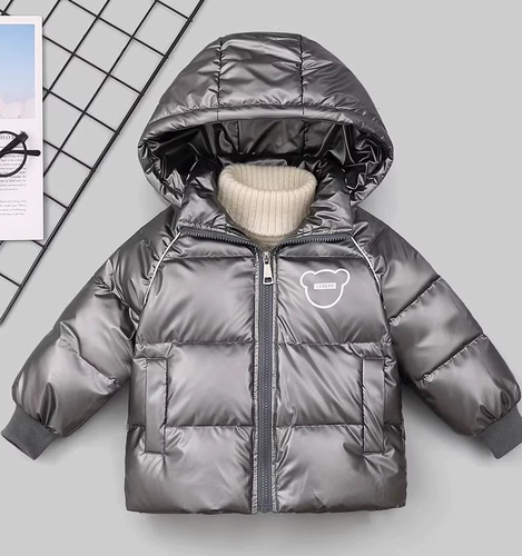 Демисезонный детский пуховик подходит для мужчин и женщин, куртка, коллекция 2023, 2 лет, увеличенная толщина