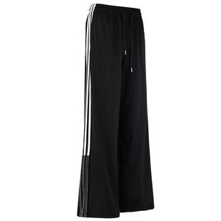 健身女孩宽松运动裤夏季薄款显瘦瑜伽户外美式休闲跑步训练卫裤潮