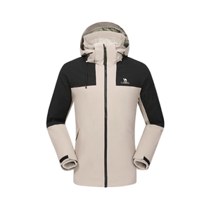 骆驼户外冲锋衣男女外套三合一可拆卸两件套防风防水登山服外套