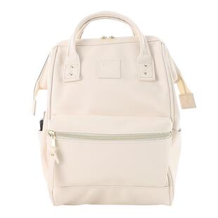 anello旗舰店日本双肩背包男女出游书包PU防泼水大容量电脑隔层