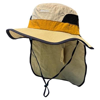 夏季薄款网眼透气遮阳户外登山帽